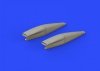 Eduard 648301 Crusader air intakes EDUARD, HASEGAWA 1/48
